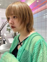 ロンドルーチェ 心斎橋(Lond luce)&nbsp;ダークアッシュ/ミディアムレイヤーカット［髪質改善/縮毛矯正］