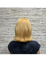 ビス ヘア アンド ビューティー 西新井店(Vis Hair＆Beauty)&nbsp;20代30代大人可愛いダブルカラーブリーチハイトーンカラー