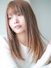 【美髪コース】　カット+髪質改善カラー+内部補修トリートメント　¥15000