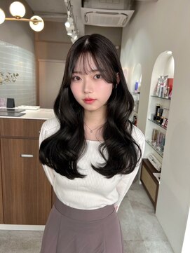 ボタン ハカタ(VOTAN hakata) 【柿本真優】アッシュグレー/韓国ヘア/前髪顔まわりカット