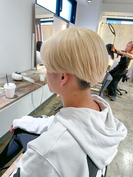 ザ オーダー(THE ORDER) ブリーチ抜きっぱなし/ホワイトブロンド/メンズハイトーンカラー