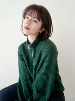 ガーランドツー(Garland 2F)&nbsp;ぱつっとボブ♪大人かわいい小顔カットシースルー前髪《池袋》