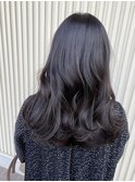 ダークカラーセミロング
