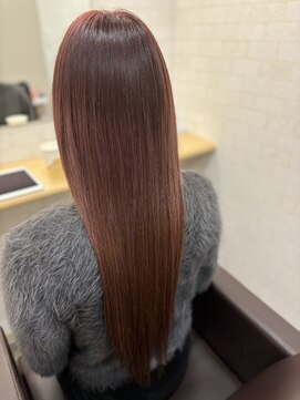 サルジュ 津田沼店(Salju) カット+全体カラー+レミー毛シールエクステ60枚　【津田沼】