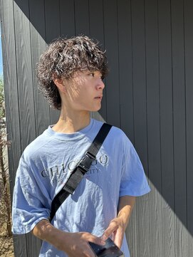 フォーシー(For.c.c.c.c) 波巻きパーマ[埼玉/川口/浦和/越谷/東川口/メンズパーマ/メンズ