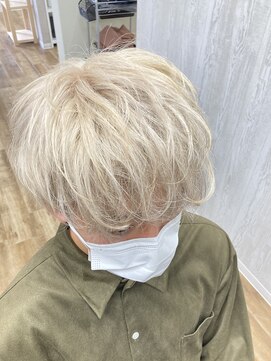 テーラヘアー 土浦店(TELA HAIR) ホワイトベージュ【TELA HAIR土浦】