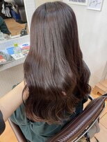 インパークス 町屋店(hair stage INPARKS)&nbsp;艶カラー／ピンクブラウン