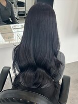 エトバイイオエ(et by ioe)&nbsp;黒髪/ボブルフ/ネビージュ/小顔/ワンレン/髪質改善/グレージュ