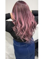 ヘアーデザイン ジェルム(Hair Design germe)&nbsp;ピンクギャルの黒メッシュ～しのだスペシャル～