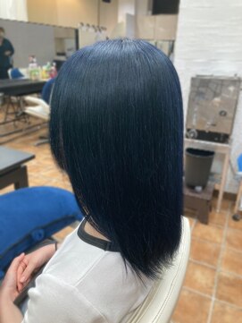 ルナ 大船店(LUNA) ブリーチ×ネイビーブルー