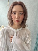 色気束感ボブ