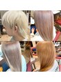 アグ ヘアー ショコラ梅田2号店(Agu hair chocolat) ブロンド系、ベージュ系、ホワイト系何でもお任せ下さい!