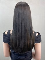似合わせカットフェミニンロングマロンベージュ_ba403202