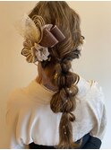 卒業式袴ヘアセット