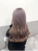 ハイトーンくすみピンクカラー【IRISE小倉】yumika