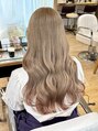 ネオリーブ チロル 横浜西口店(Neolive CiroL.) 必ず似合う色が見つかるベージュ！色落ちまで長く楽しめます♪