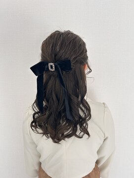 ヘアセットサロン サロンエイミー(salon aemii) ふんわりハーフアップ