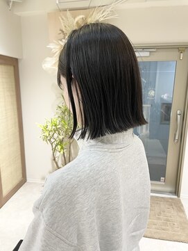 クーナバイトマト 横浜(Cuna by TOMTO) 【HOSSY】大人ボブ_ダークチョコレートブラウン