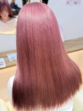 ラビスモア(Lovis moa) ピンクアッシュ/メルティカラー/似合わせカット/上尾/韓国