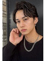 トルネード(TORNADO) センターパートツーブロックアップバング n7.4.6