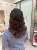 濡れ感×ゆるウェーブで大人の余裕をプラス◎デジタルパーマ