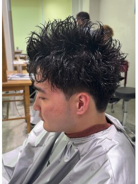 オーシャントーキョーウエスト 心斎橋 (OCEAN TOKYO WEST) ベリショスパイキーショートべリーショートツイスパメンズ