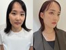 人気No.1【顔タイプ&カラー診断】カット×カラーx超音波TRx眉マスカラxリップ