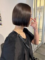 カフ(CAF)&nbsp;CAF松本/シンプルおしゃれなボブスタイル