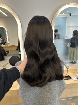 ジーナ 渋谷駅前(Zina) 髪質改善＊ミルクティーベージュくびれヘア＊【Zina渋谷駅前】