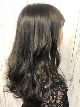 エモート(EMOTE) アッシュグレー　ケアカラー