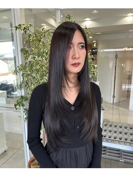 ハピネス 西大寺店(Happiness) レイヤーカット 顔まわりレイヤー 髪質改善トリートメント