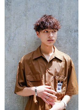 ナンバー 大分中央町店(N°) 無造作カールが映える柔らかニュアンスパーマ