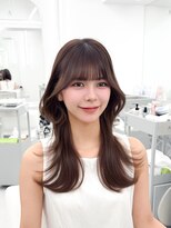 アマトウキョウスマートサロン(AMA TOKYO×Smart Salon)&nbsp;くびれレイヤー/顔まわりカット/くびれ巻き/レイヤーカット