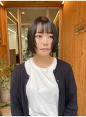 【oasisマミ】20代30代大人可愛い切りっぱなしレイヤーボブ