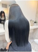 髪質改善で艶髪に｜伴藤艶髪/ブルーブラック