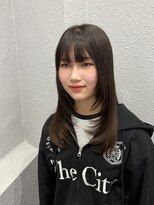 バイエイト(X8) ◎顔まわりレイヤー/髪質改善トリートメント