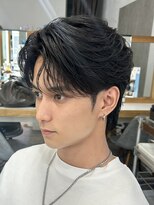 フィフス 原宿(fifth)&nbsp;渋谷フェザーパーマ曲がる縮毛矯正パーマ落としセンターパート