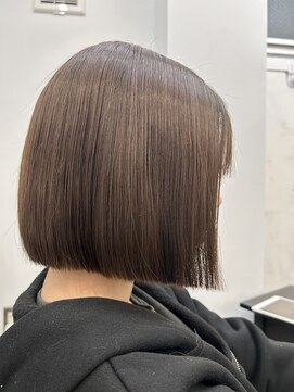 バンクスヘアー(BANK'S HAIR) まとまり重視のぱつっとボブ