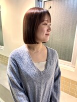 ハル ヘアスタジオ(haRu hair studio)&nbsp;ぱつっとボブ