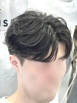 メンズヘアセンス 渋谷(MEN'S HAIR SENSE)&nbsp;ニュアンスパーマ/センターパート/メンズ/眉毛/フェザーパーマ