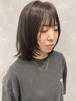 ビューティマーケット アングゥ イオンモール仙台上杉(BEAUTY MARKET ungu) グレージュカラー/レイヤーカット