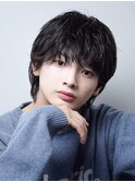 【alpha 新宿】黒髪×波巻きパーマ