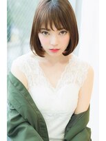 インビテーション(invitation) 【invitation】ひし形シルエットボブ@マイコ