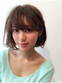 外国人風シアーベージュ