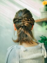 美容室チック 大島店(chic)&nbsp;ツイストハーフアップ【大島】