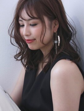 アンス 大阪梅田(ANs.) 大人かわいい☆無造作カール♪ひし形くびれミディ