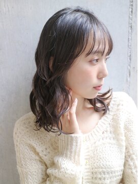 ダヴィン 中目黒(DaVin) 【DaVin中目黒】大人可愛い ことりベージュ 毛先カール