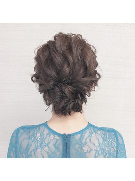 ブラン 梅田(Blanc) 【Blanc-梅田】およばれ波ウェーブアップスタイル