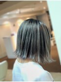 【W_SALON 河原町】シルバーバレイヤージュ♪♪