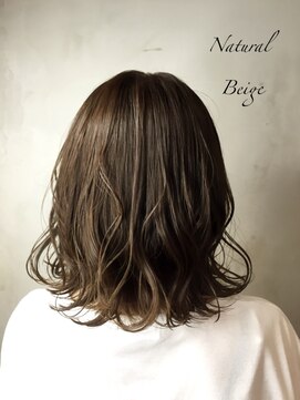 セシルヘアー 京都駅前4号店(Cecil hair) レイヤーボブ×オリーブベージュ
